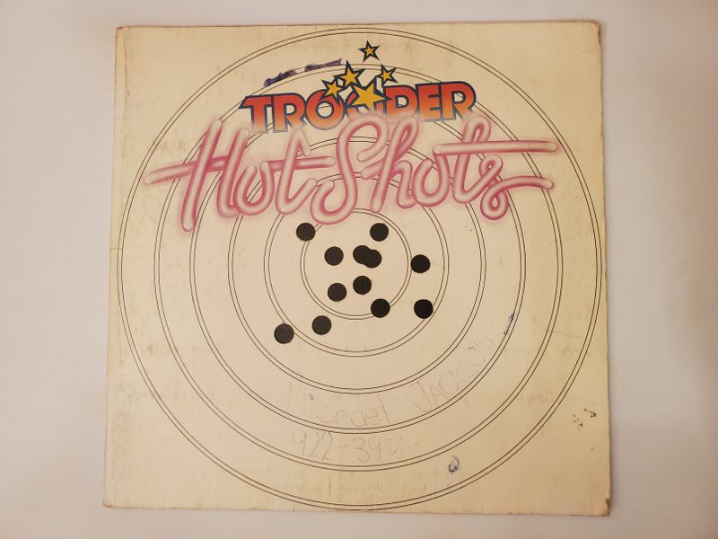 Trooper Hot Shots vinyl record
